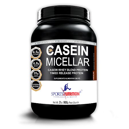 Caseína Micellar - 908g - Chocolate - Sports Nutrition