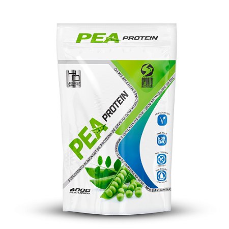 Pea Protein Proteina Vegetal Vegana - Sabor Chocolate - 16g de Proteína por dose - 600g - Stay Well