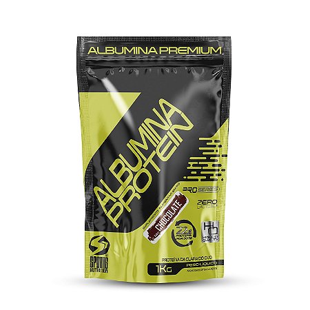 Albumina Pure Protein 1kg - Sabor Chocolate - Sports Nutrition