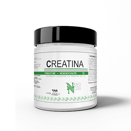 Creatina Monohidratada em Pó - 300g - Nano Farma