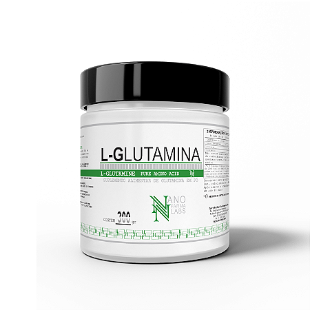L-Glutamina - 300g - Nano Farma