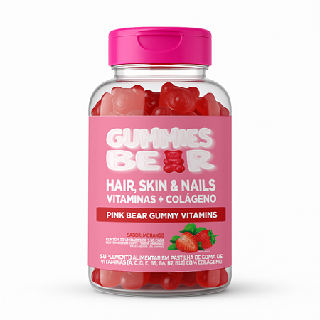 Gummies Bear Hair Vitamin 90g – Sports Nutrition