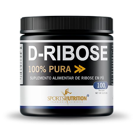 D- Ribose Power 100% Pure - 100g - Sports Nutrition