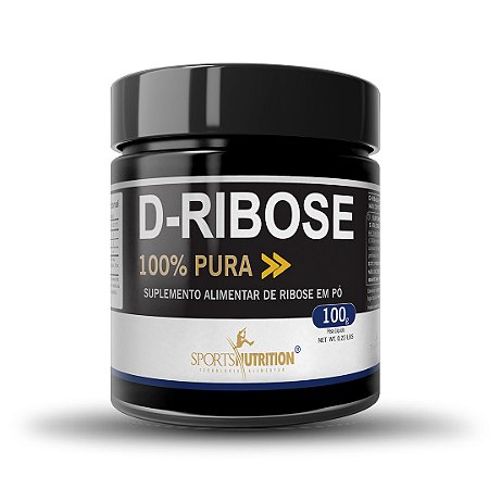 D- Ribose Power 100% Pure - 100g - Sports Nutrition