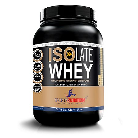 Isolate Whey Protein Isolada - 32g de proteína por dose - 908g - Sports Nutrition