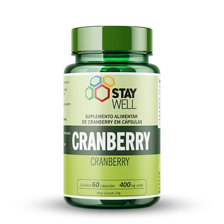 Cranberry - 60 cápsulas - Stay Well