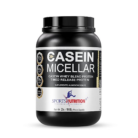 Caseína Micellar - 908g - Baunilha - Sports Nutrition