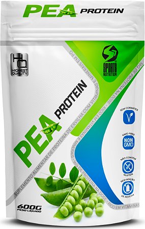 Pea Protein Proteina Vegetal Vegana - 16g de Proteína por dose - 600g - Stay Well