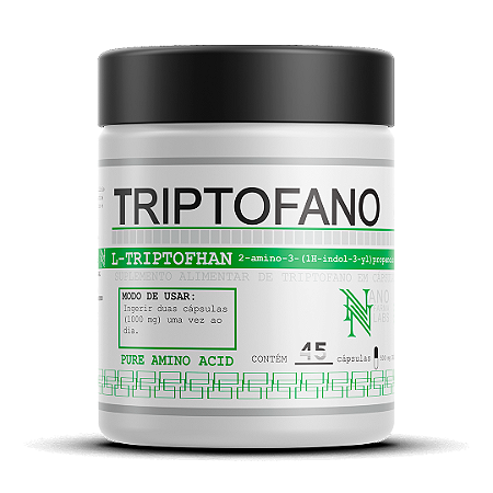 L-Triptofano Melatonine - 45 Cápsulas - Nano Farma
