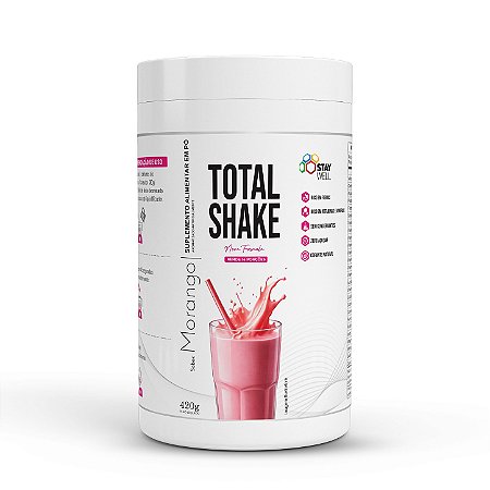 Total Shake - 420g - Baunilha - Stay Well