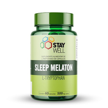 Sleep Melaton 500mg - 60 Cápsulas - Stay Well