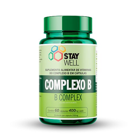 Complexo B - 60 Cápsulas - Stay Well