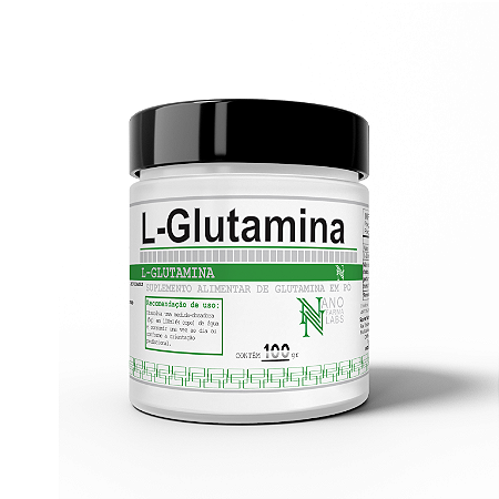 L-Glutamina - 100g - Nano Farma