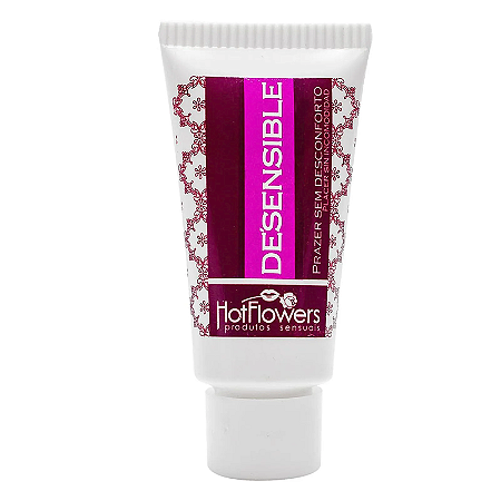 Anestésico Anal Desensible 18g Hot Flowers