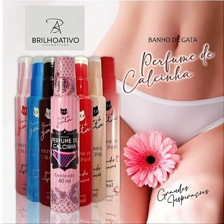 Perfume de Calcinha Aromático 40ml Apinil Cosméticos