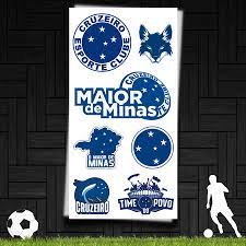 Cartela de Tatuagem Adesiva Cruzeiro Luvi