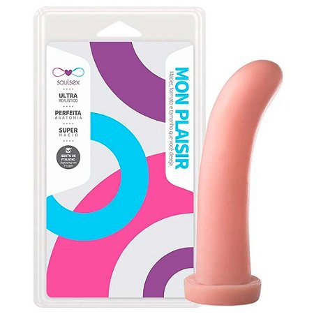 Prótese Maciça Ponto G 16,5 X 3,5Cm Soulsex