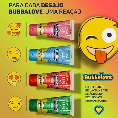 Lubrificante Íntimo Love Lub Bubbalove 60g La Pimienta