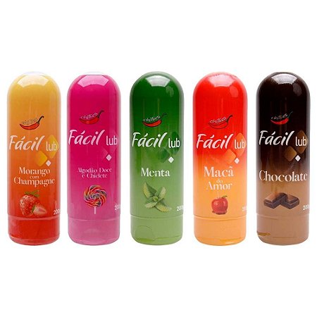 Lubrificante Beijável Fácil Lub Chillies 200g