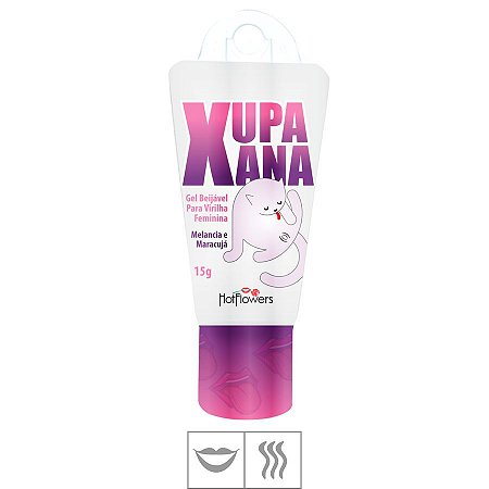 Gel Comestíve Xupa Xana Hot Flowers 15g