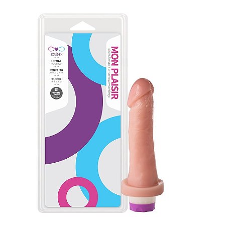 Prótese Vibrador Interno 16 X 3,5Cm Soulsex