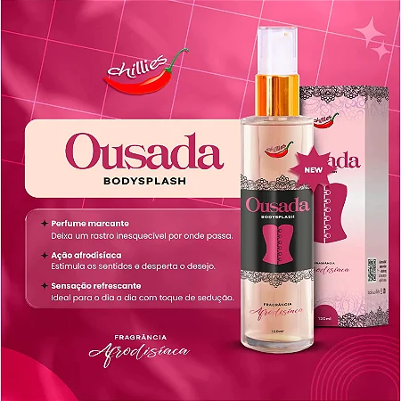 Body Splash Ousada 120ml Chillies