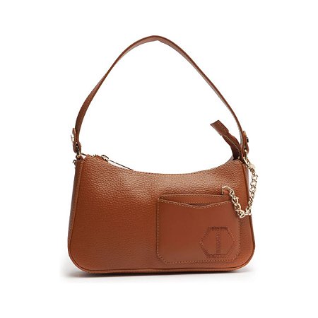 Arezzo Bolsa Tiracolo Marrom Média Pouch