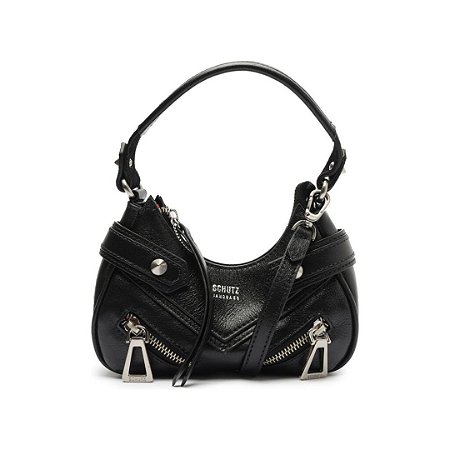 Schutz Bolsa Tiracolo Suri Couro Preta