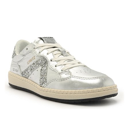 Schutz ST 001 Couro Prata