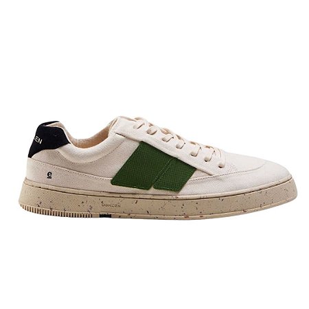 Osklen Tenis Soho Ag OffWhite Verde
