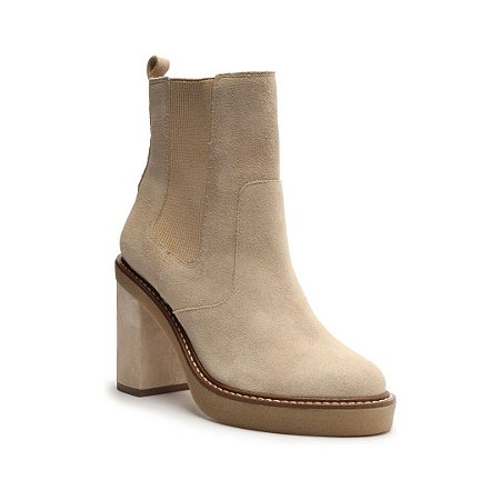 Arezzo Bota Salto Alto Nobuck