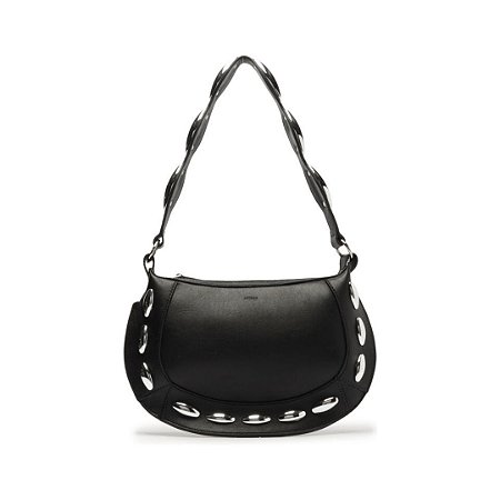 Arezzo Bolsa Tiracolo Média Preta Napoles