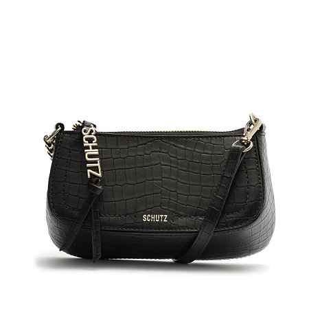 Schutz Bolsa Dante Preta Tiracolo Pequena
