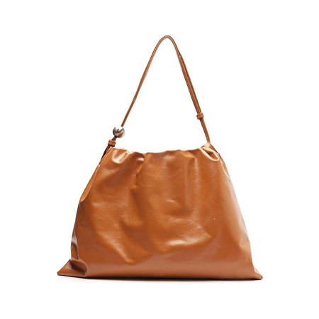 Schutz Bolsa Grande Shopping Lessie Marrom