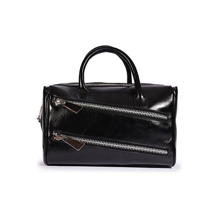 Schutz Bolsa Grande Couro Preta