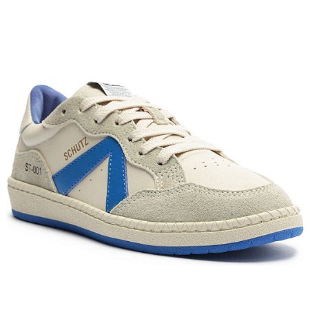 Schutz Tenis St 001 White e Blue