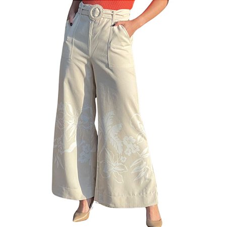 Shoulder Calca Coqueiro Natural