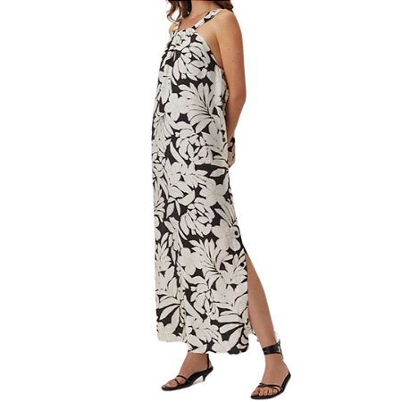 Shoulder Vestido Hawaii