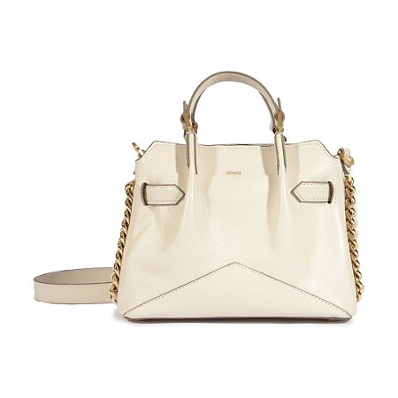 Schutz Bolsa Tote Pequena Branco
