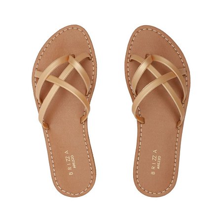 Arezzo Brizza Chinelo Marrom