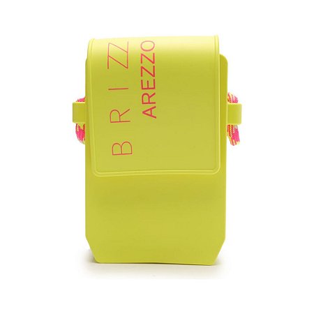 Arezzo Bolsa Tiracolo Verde Limão Tina Pequena