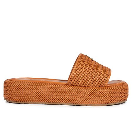 Schutz Sandália HandMade Marrom