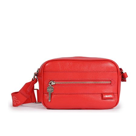 Schutz Bolsa Tiracolo Pequena Vith Vermelho