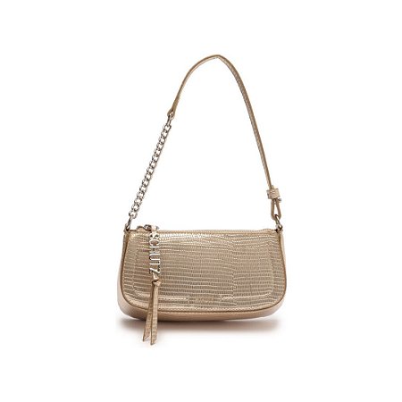 Schutz Bolsa Shoulder Tina Pequena Metalizada