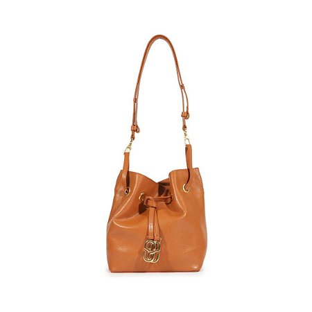 Schutz Bolsa Tiracolo Bucket Easy Couro Marrom