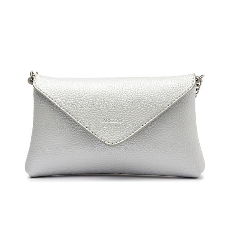 Arezzo Bolsa Tiracolo Prata Giorno Pequena Envelope