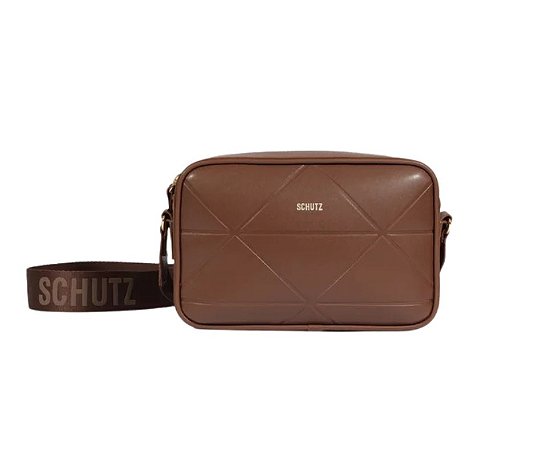 Schutz Bolsa Tiracolo Camera Bag Maely Marrom
