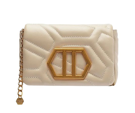 Arezzo Bolsa Tiracolo Nude Arezzo Couro Emma Pequena