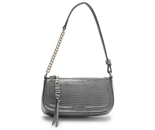 Schutz Bolsa Tiracolo Mini Tina Prata