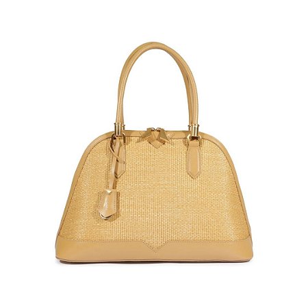 Schutz Bolsa Tote Grande Corinne Ráfia Natural
